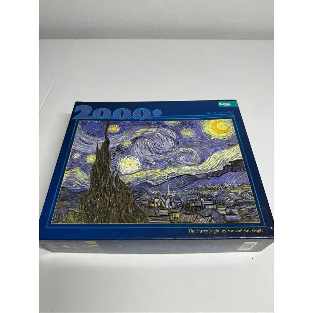 Buffalo Games Vincent Van Gogh Starry Night 2000 Pieces See Description